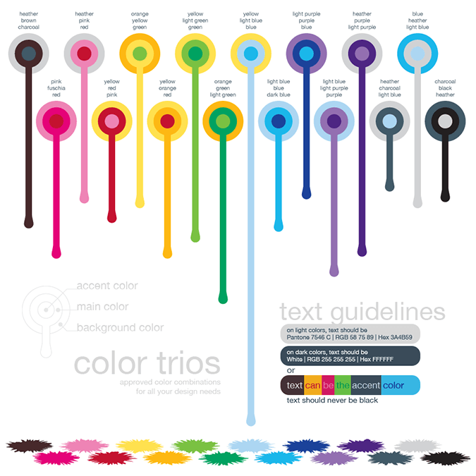 Geodelic Drip Palette