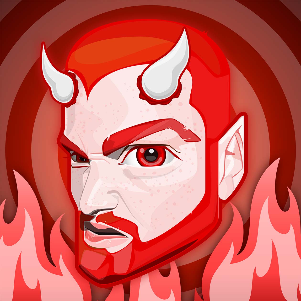 Monster Month | Three Horrible Faces