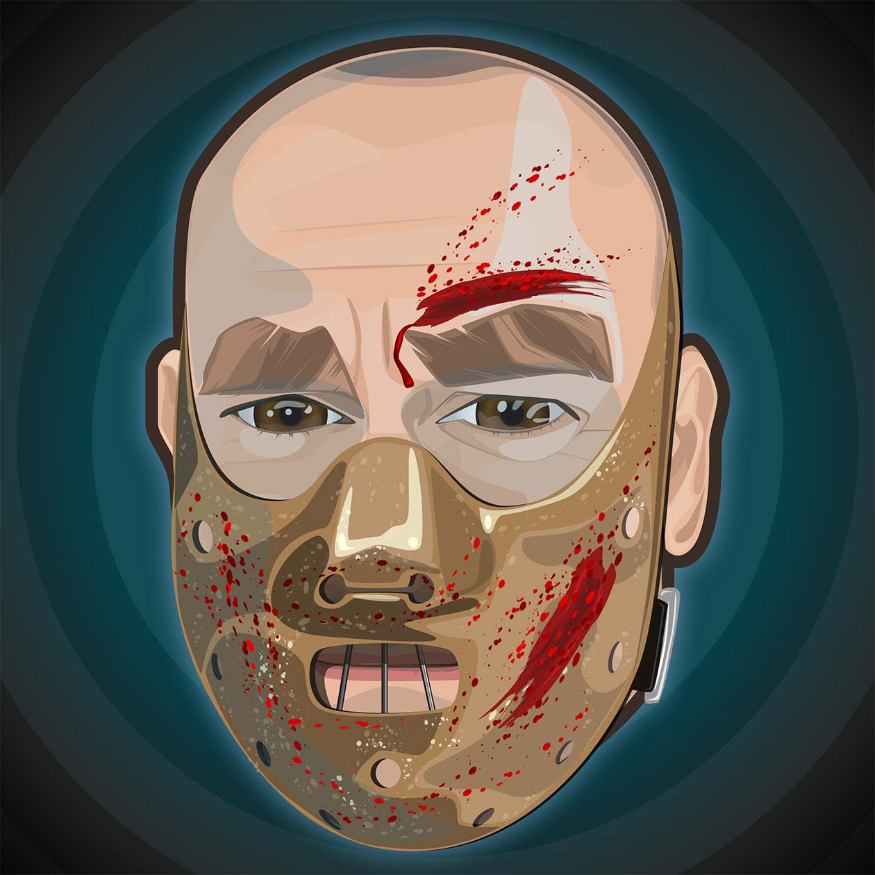 Monster Month | Three Horrible Faces
